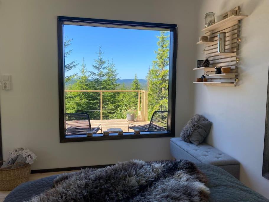 Forest Cabin With Stunning Mountain View & Sauna Torsby Kültér fotó