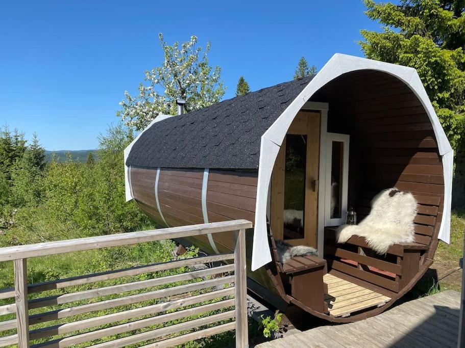Forest Cabin With Stunning Mountain View & Sauna Torsby Kültér fotó