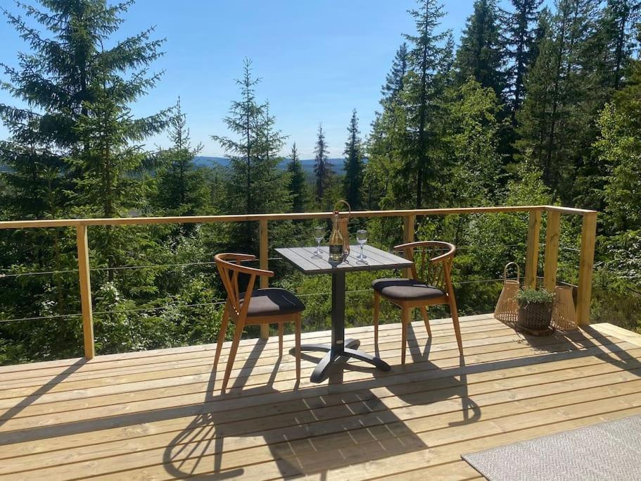 Forest Cabin With Stunning Mountain View & Sauna Torsby Kültér fotó