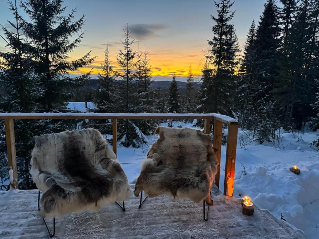 Forest Cabin With Stunning Mountain View & Sauna Torsby Kültér fotó