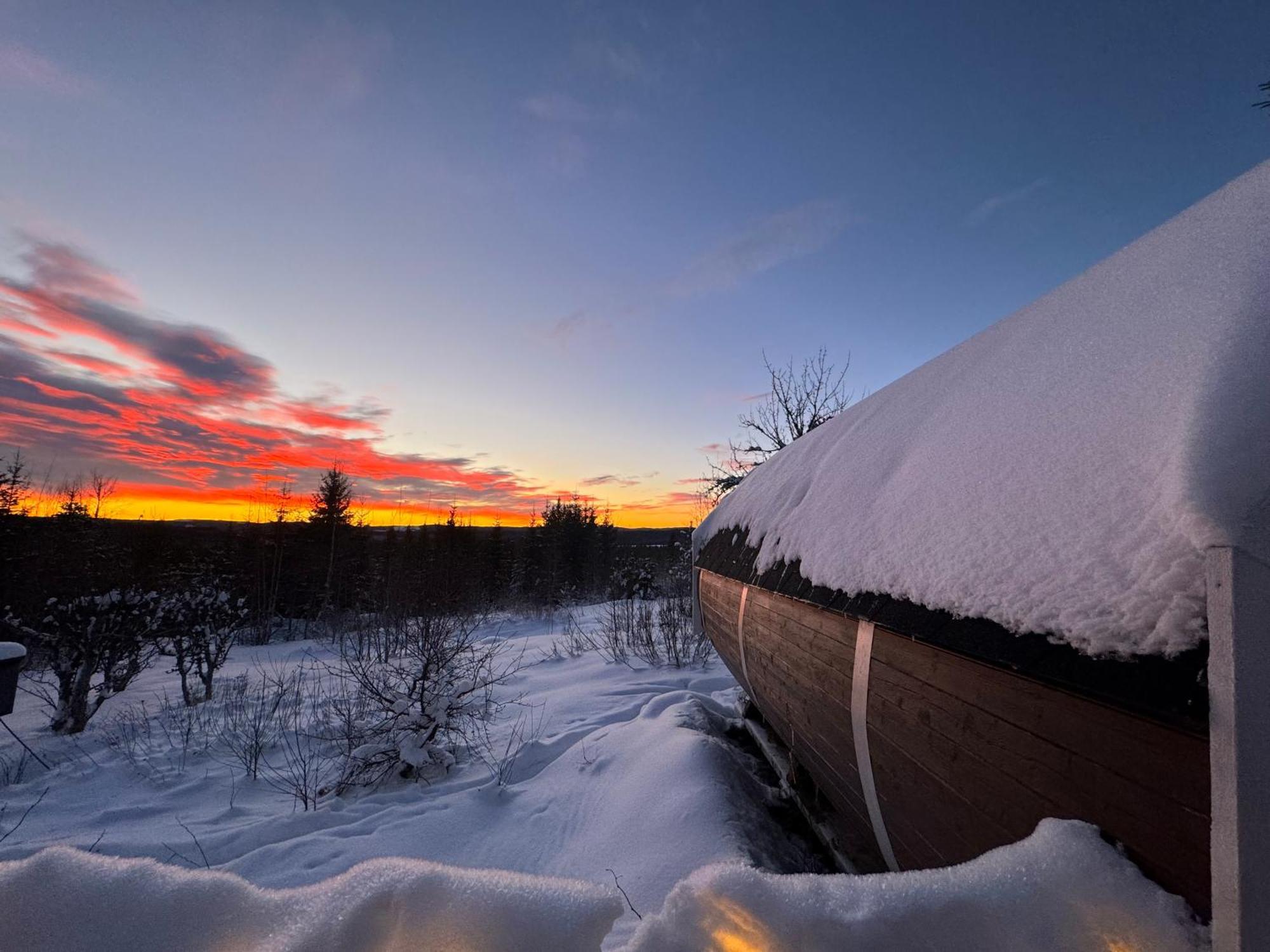 Forest Cabin With Stunning Mountain View & Sauna Torsby Kültér fotó